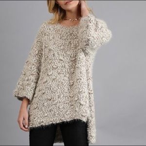 Umgee Boutique Oversized Chunky Knit Sweater
